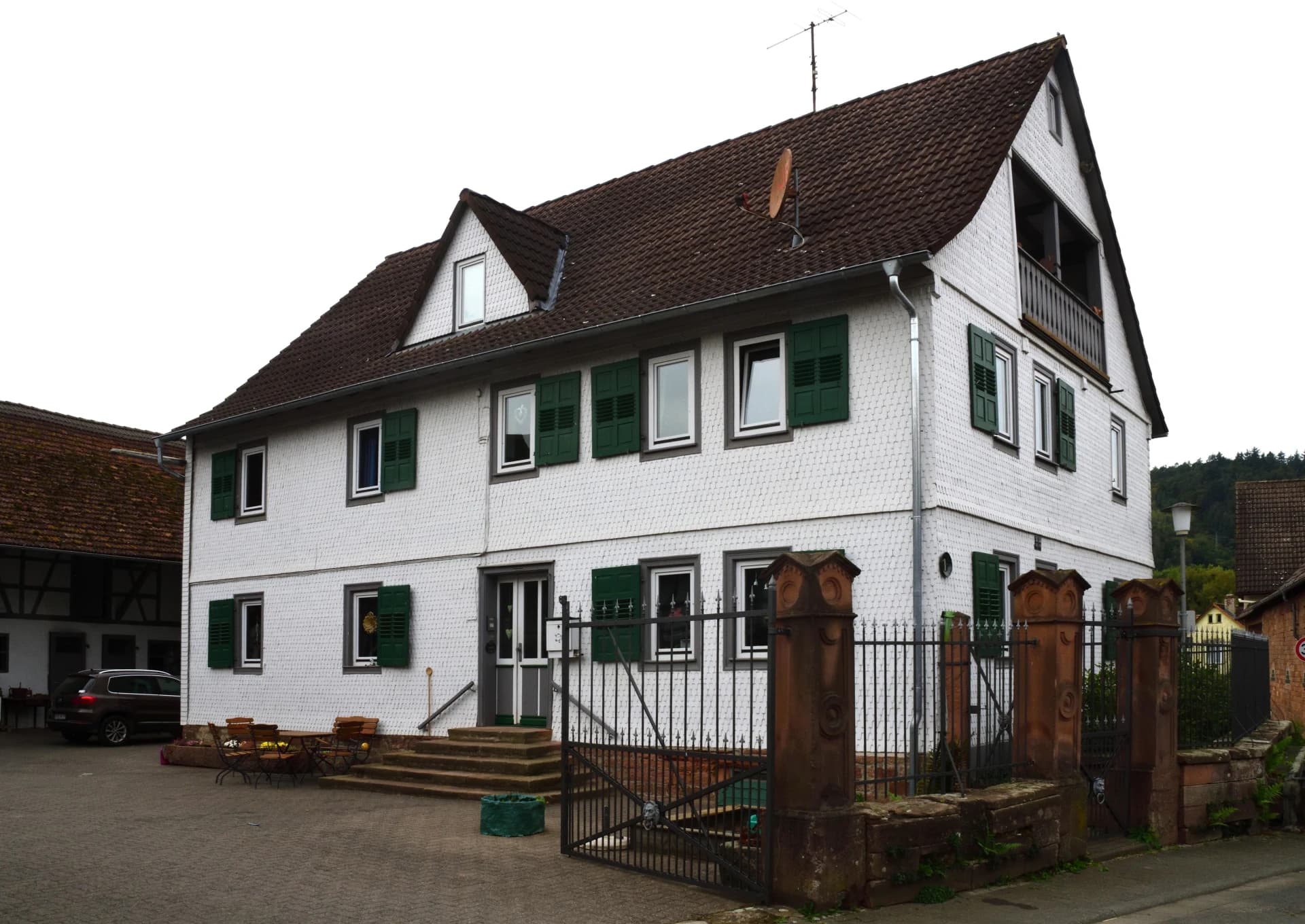 Wohnhaus in der Kastellstraße 1 in Dusenbach in Höchst im Odenwald