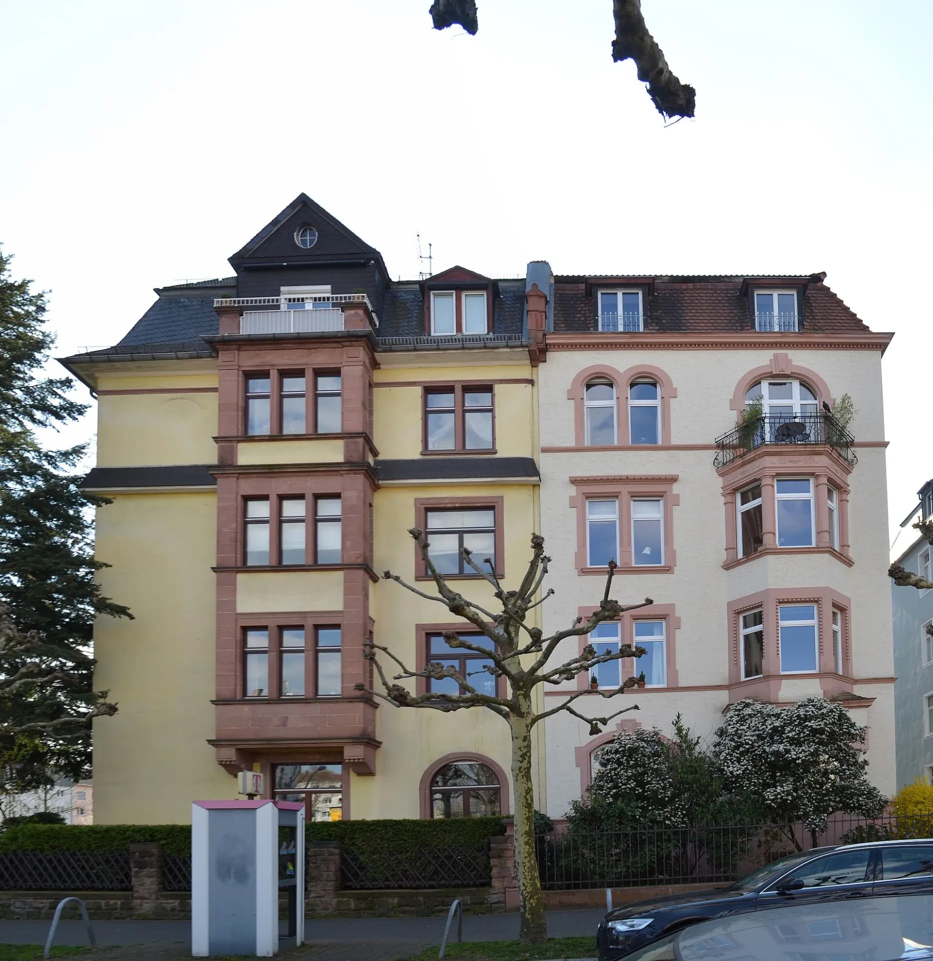 Wohnhaus an der Luxemburgerallee im Frankfurter Ostend