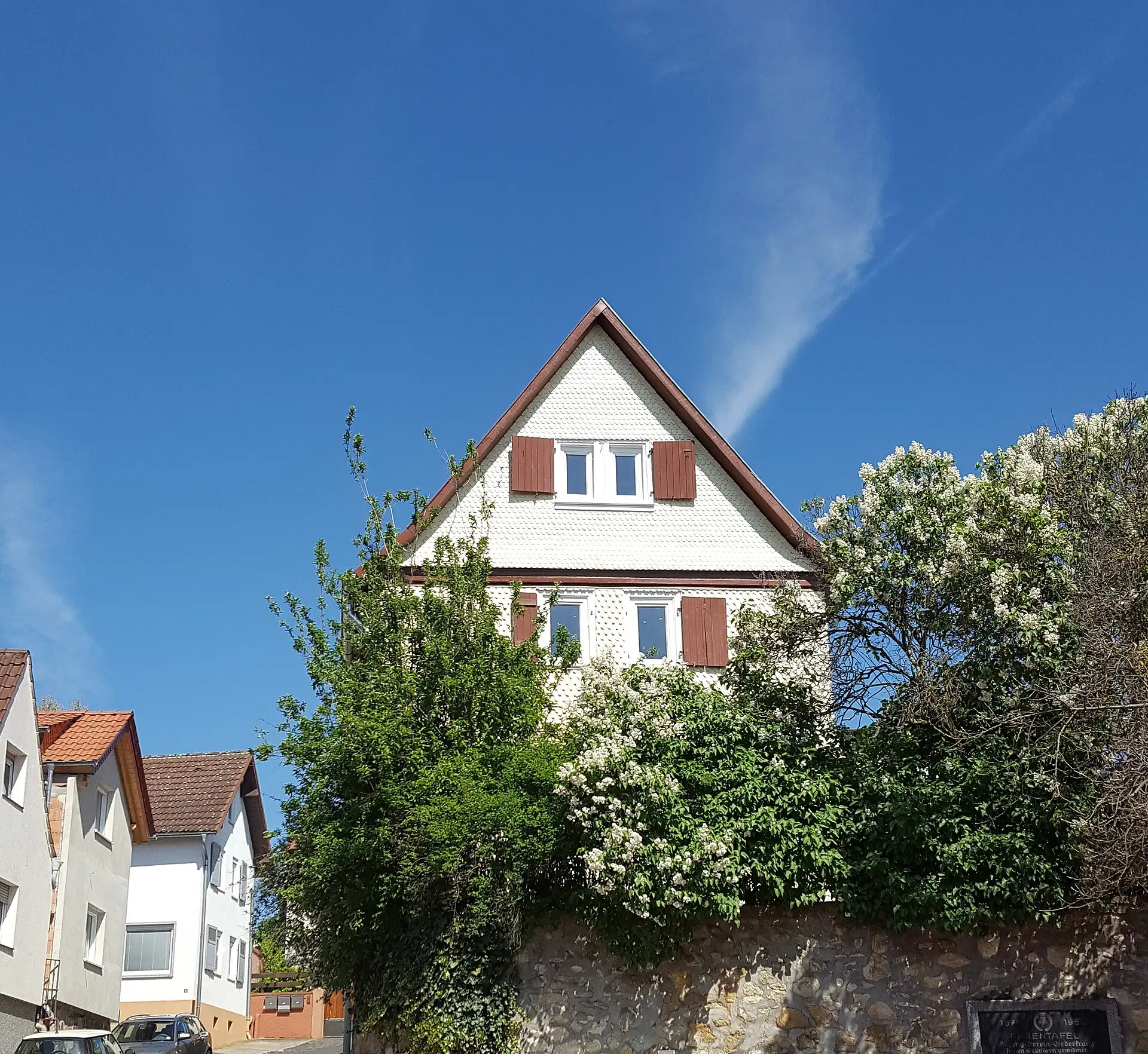 Wohnhaus an der Obergasse in Rendel, Karben