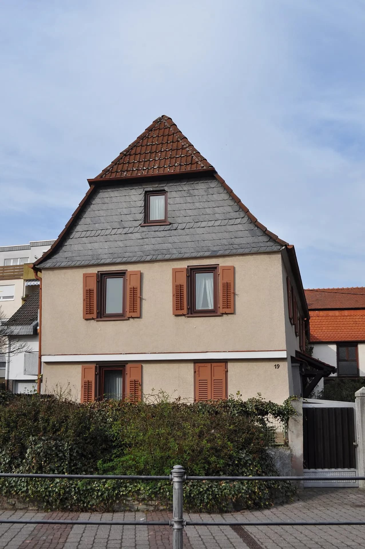 Wohnhaus in der Oberortstraße in Eschborn