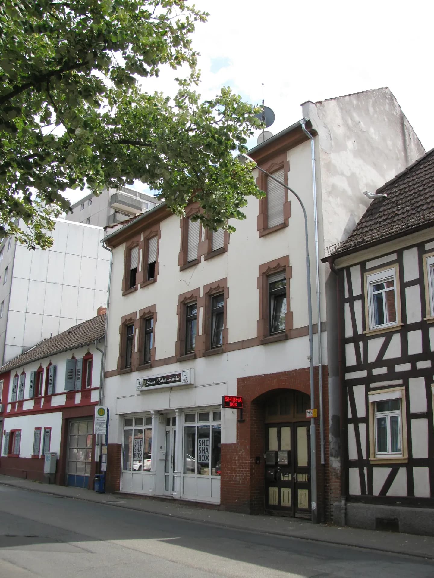 Wohn- und Geschäftshaus in der Rheinstraße in Langen