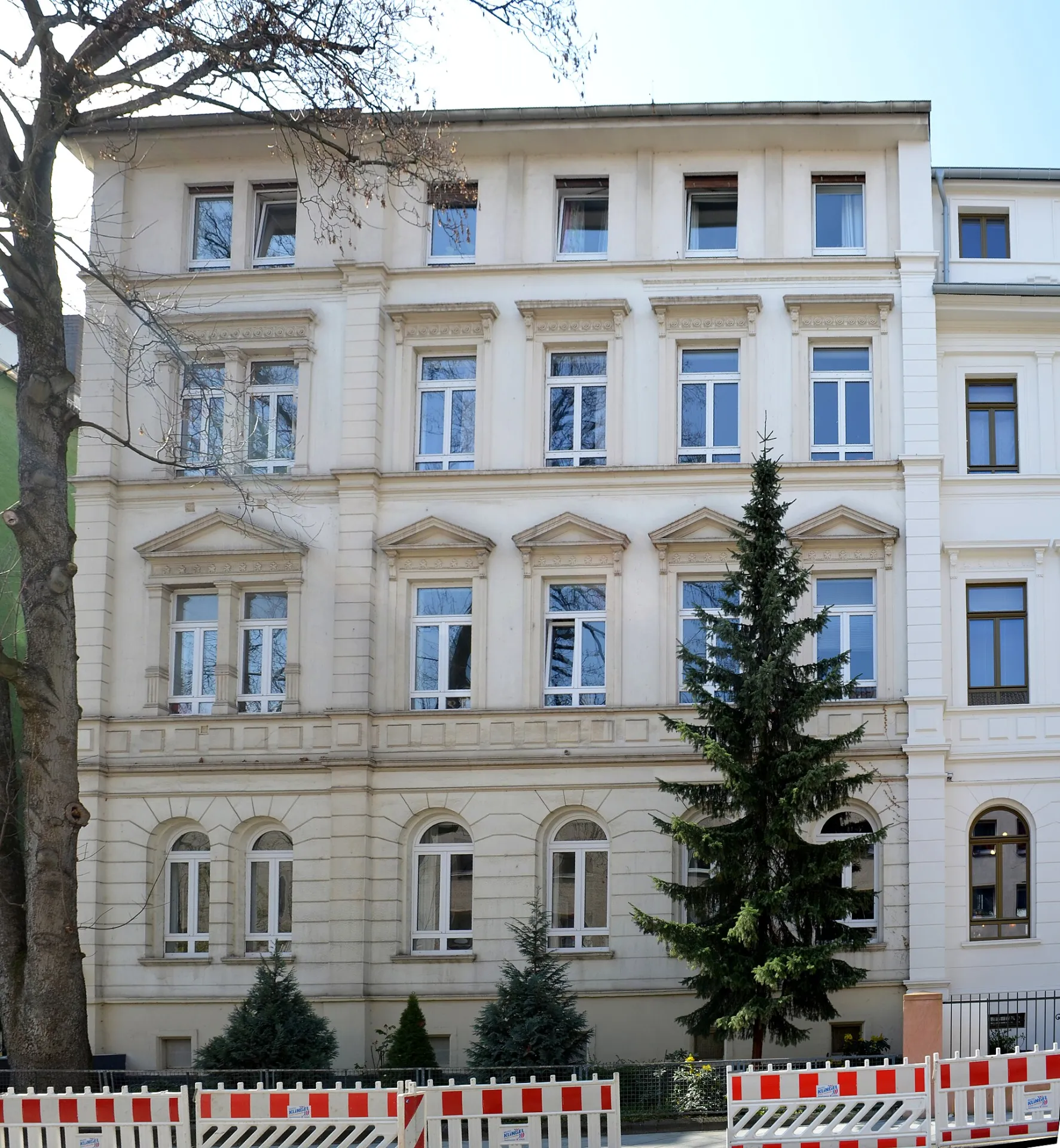 Wohnhaus in der Rückertstraße im Frankfurter Ostend