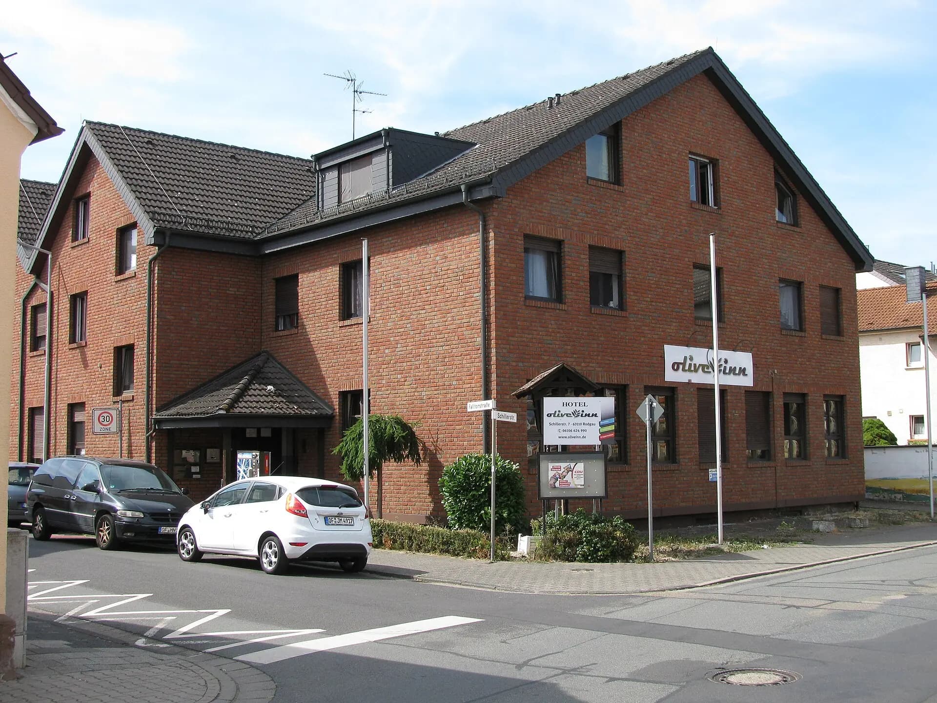 Wohn- und Geschäftshaus an der Schillerstraße in Rodgau-Weiskirchen