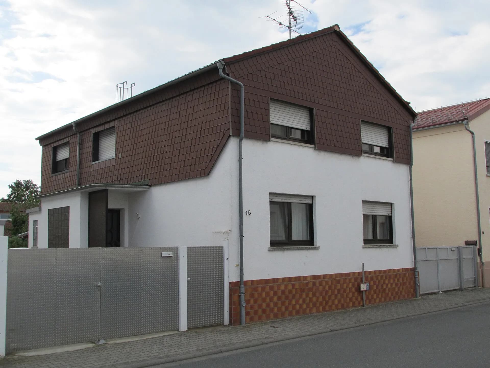 Wohnhaus in der Spessartstraße in Weiterstadt