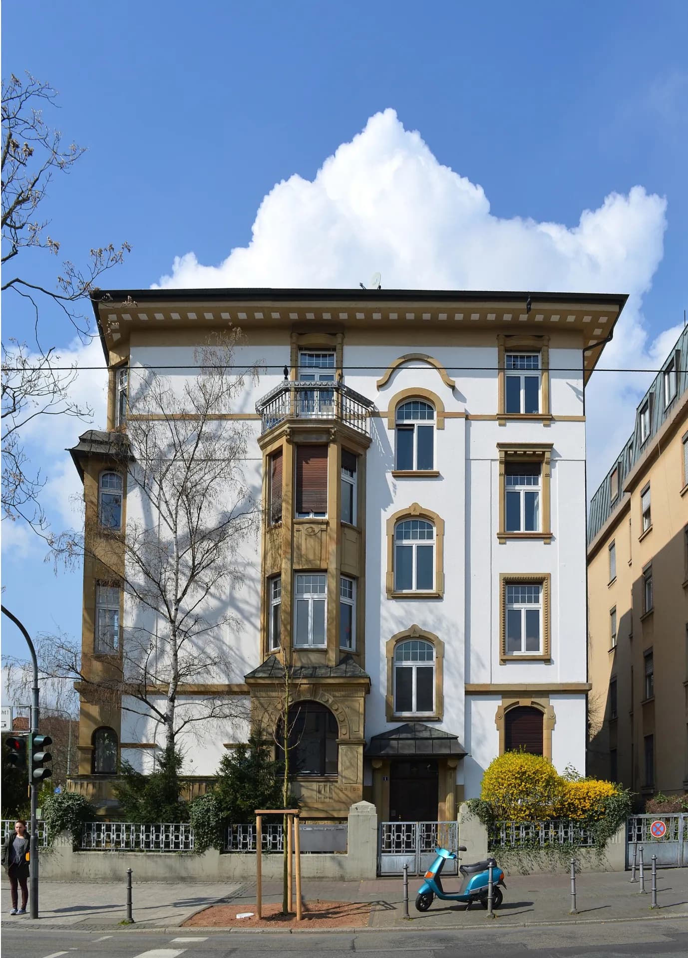 Wohnhaus in der Thüringer Straße im Frankfurter Ostend