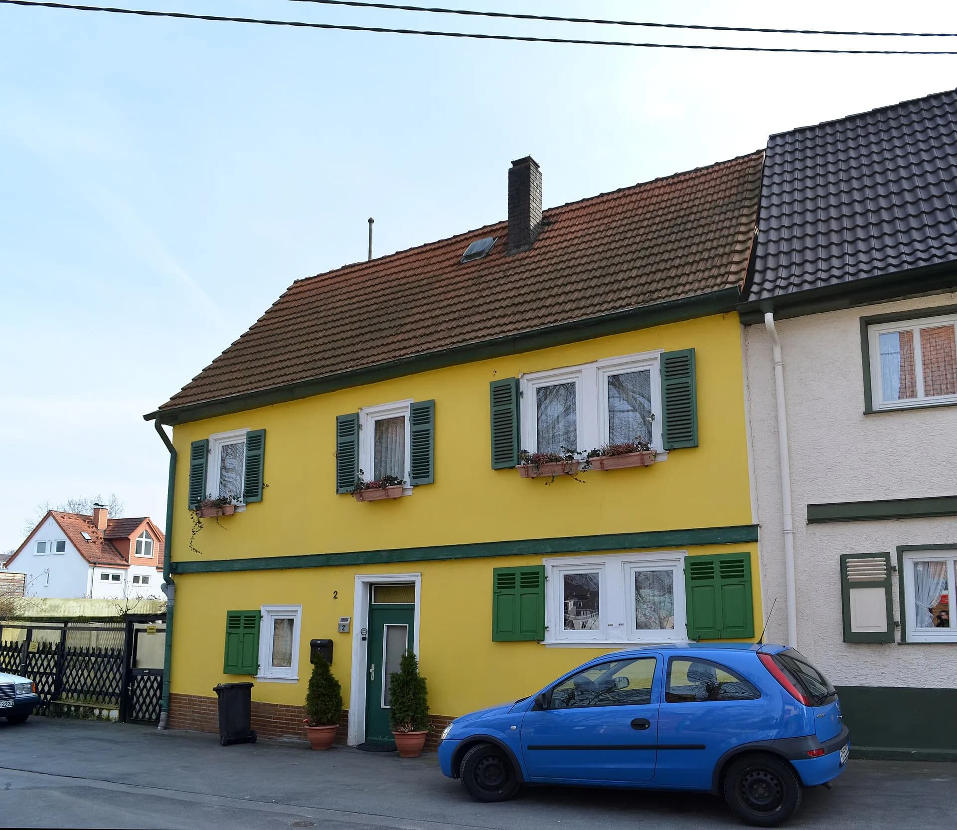 Wohnhaus an der Unteren Burggasse in Frankfurt Nieder-Erlenbach