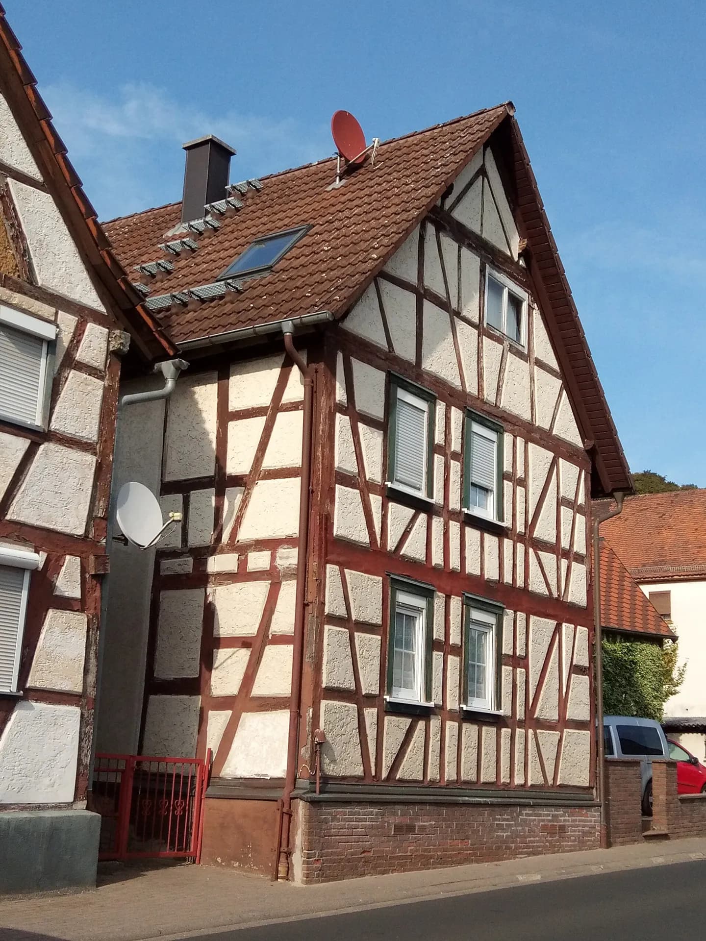 Fachwerkwohnhaus an der Volkersbrunner Straße 15 in Leidersbach