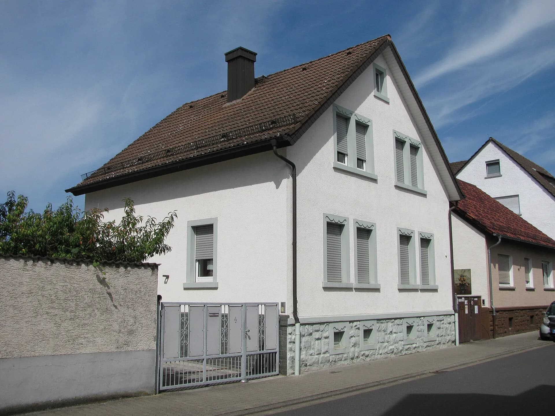 Wohnhaus an der Waldstraße in Rodgau-Weiskirchen