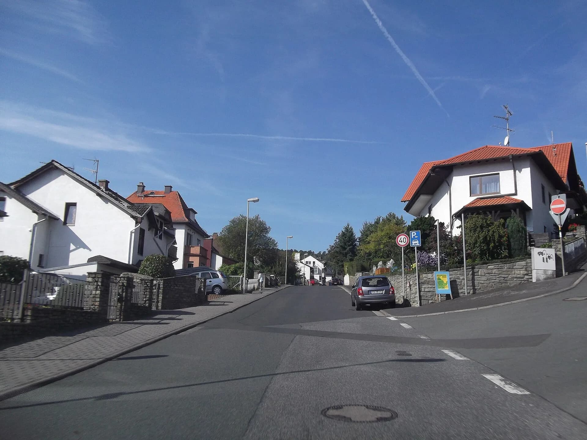 Wohnstraße in Bad Soden am Taunus