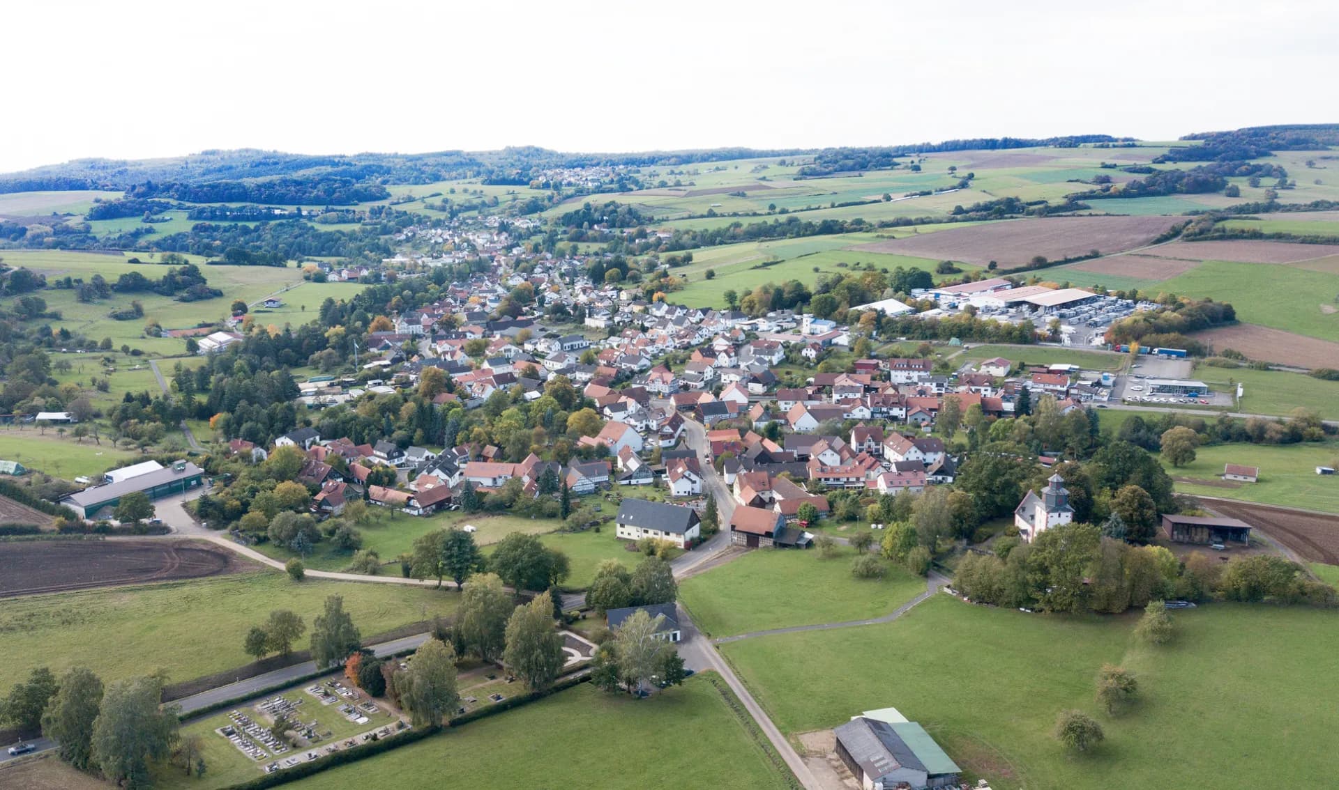 Luftbild von Büdingen-Wolferborn