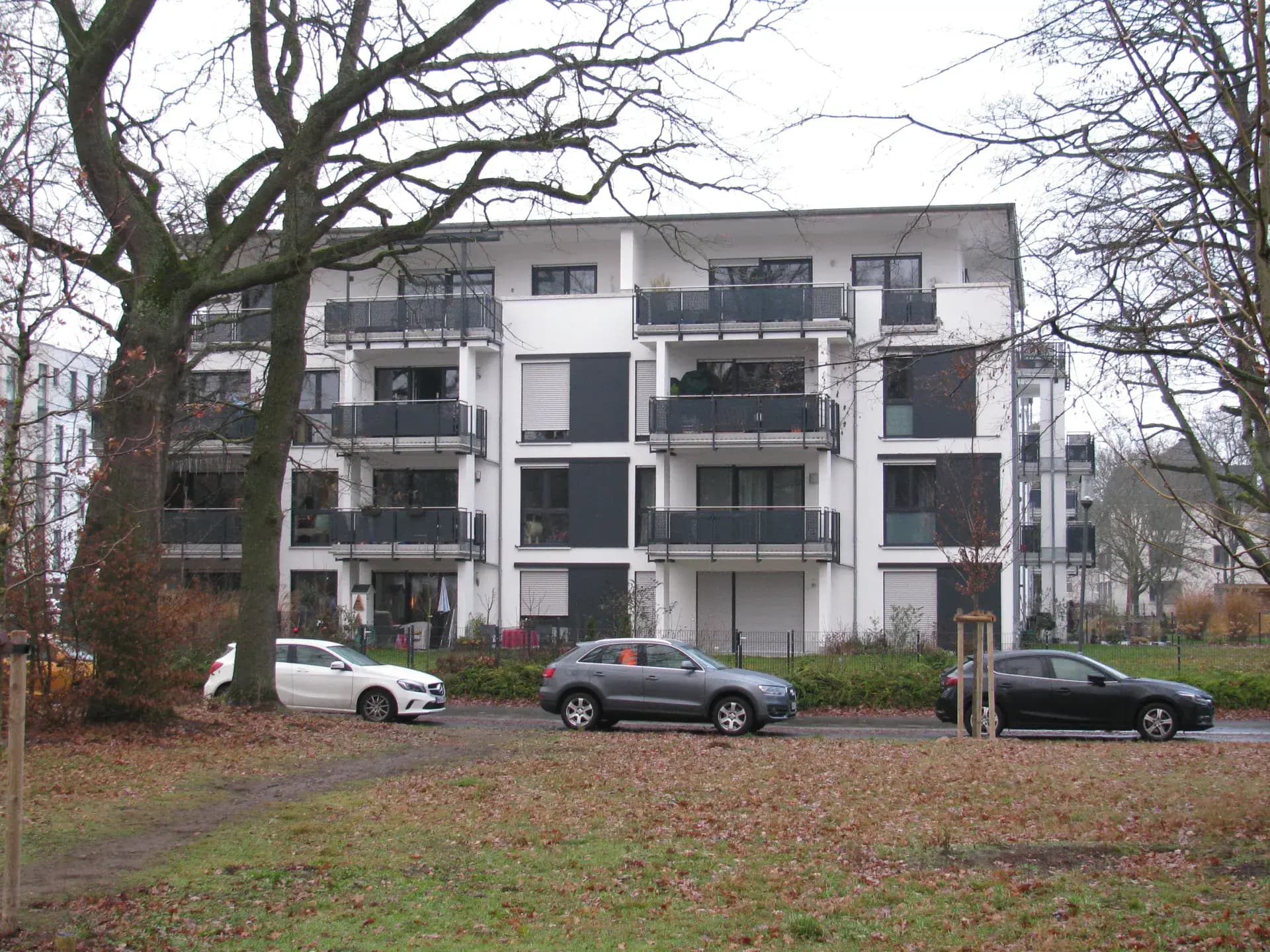 Mehrfamilienhaus an der Lehrhöfer Heide in Hanau-Wolfgang