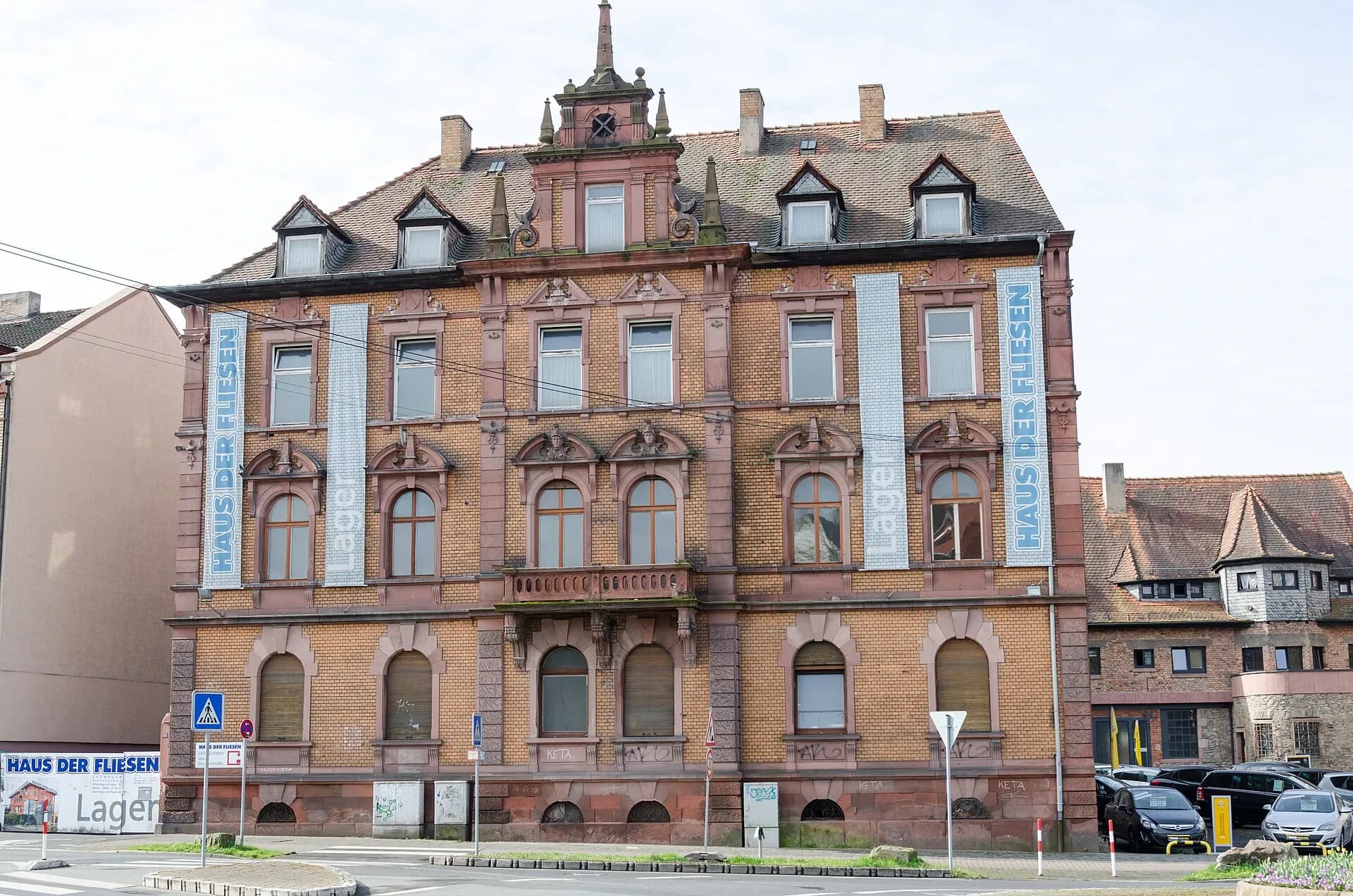 Gründerzeitpalais in der Würzburger Straße 34 in Aschaffenburg