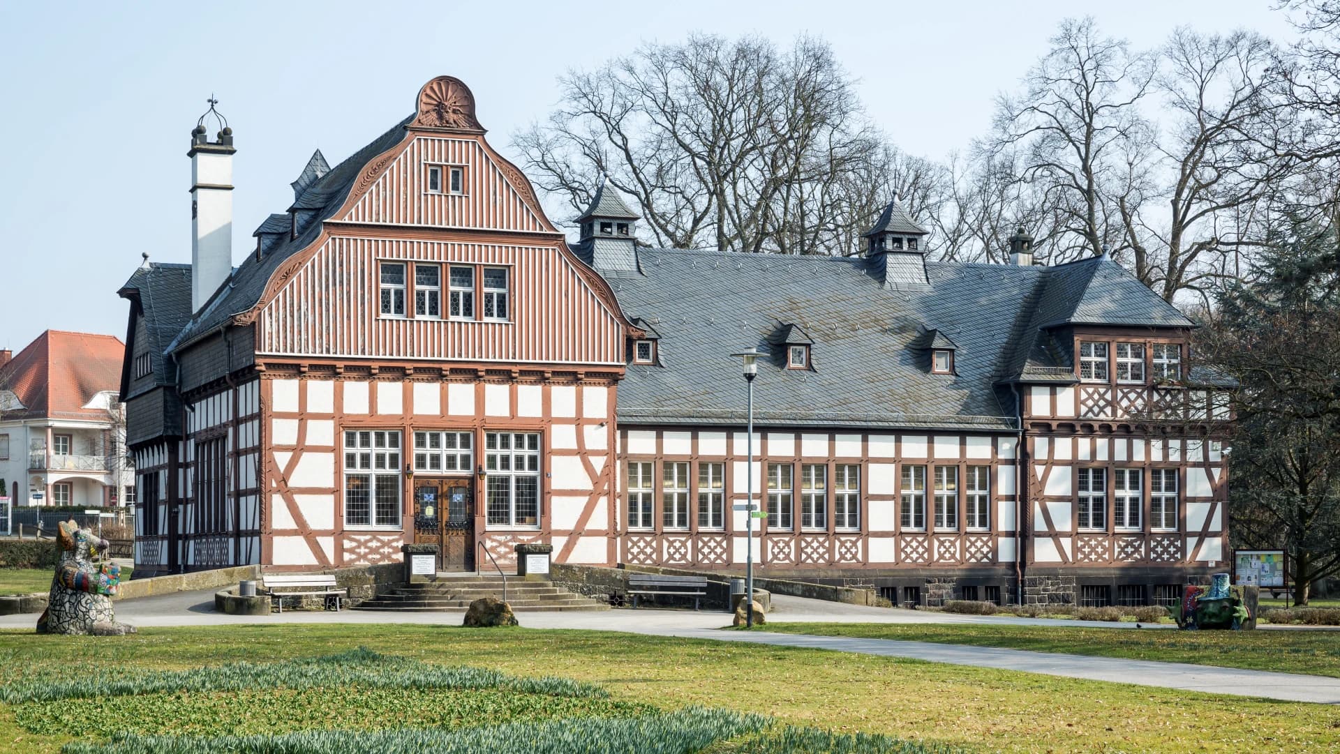 Fachwerkbau in der Zanderstraße 3 in Bad Nauheim