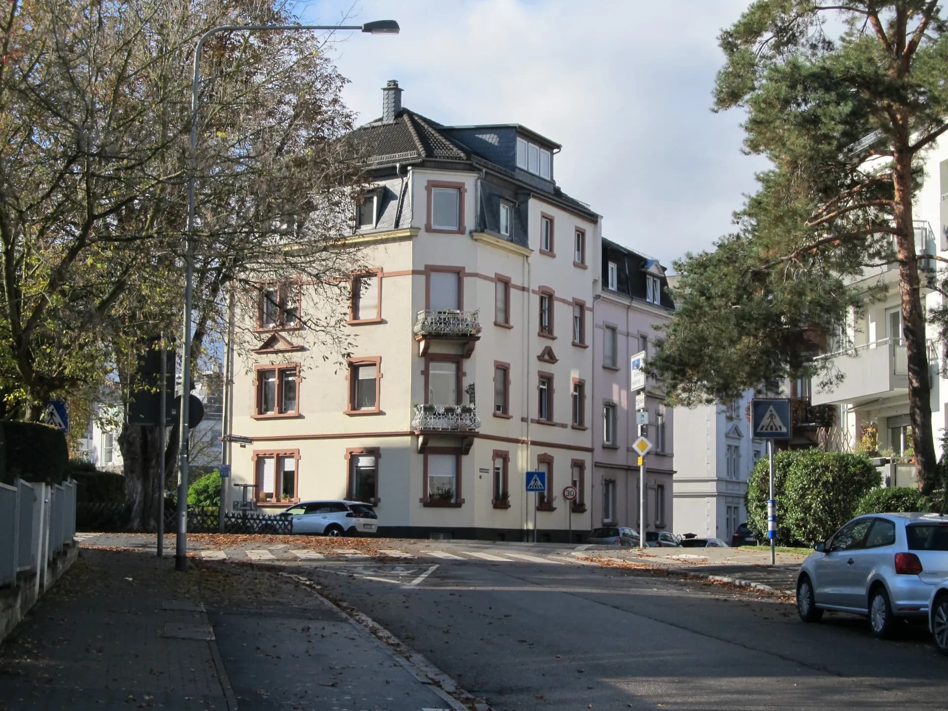 Wohnhaus an der Zehnmorgenstraße in Frankfurt Eschersheim