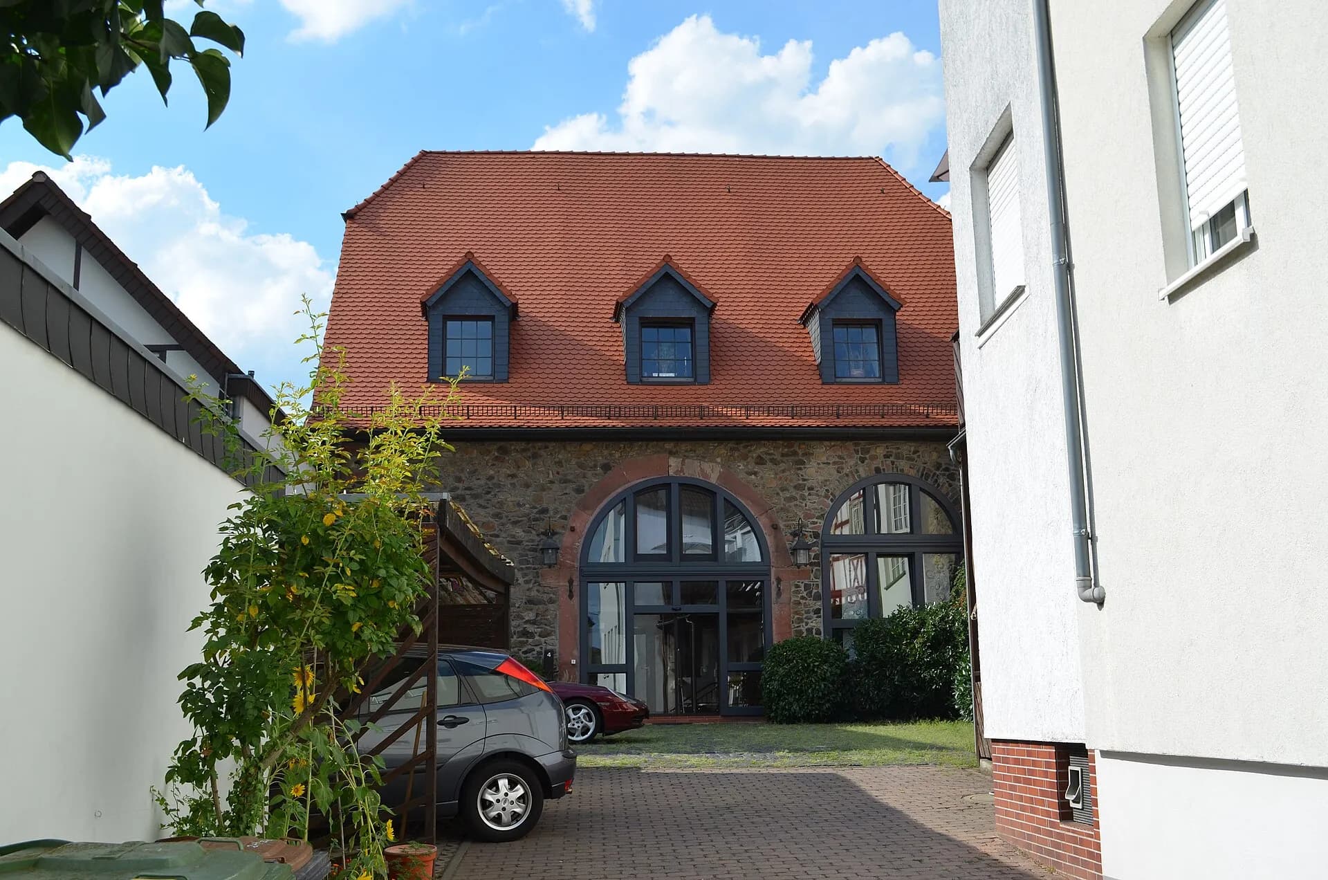Zehntscheune am Pfarrgäßchen in Frankfurt Bonames