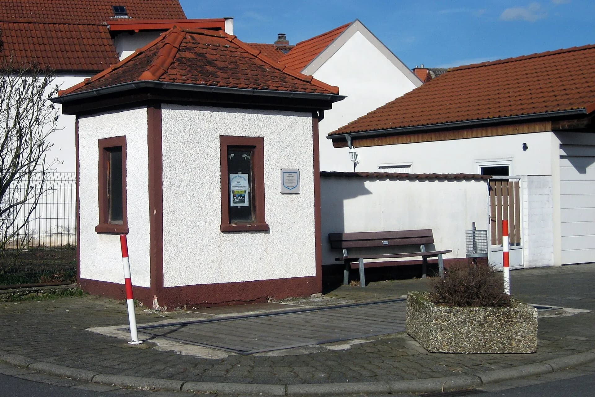 Historische Brückenwaage in Reinheim-Zeilhard