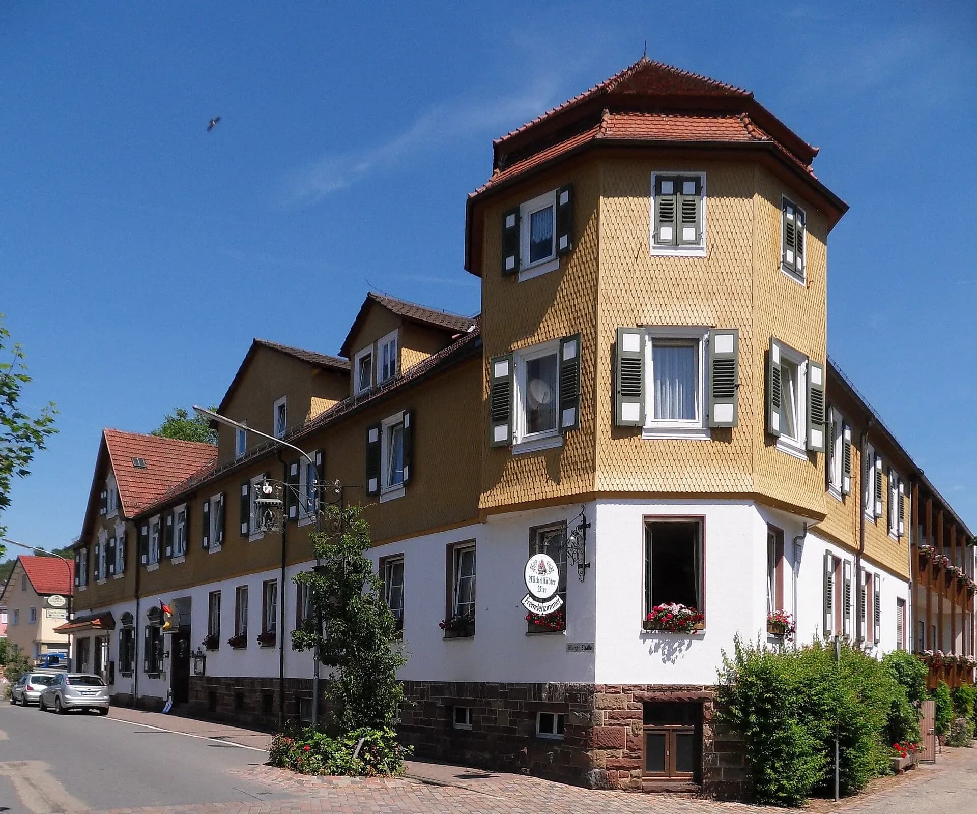 Gasthof Krone im Ortsteil Zell in Bad König