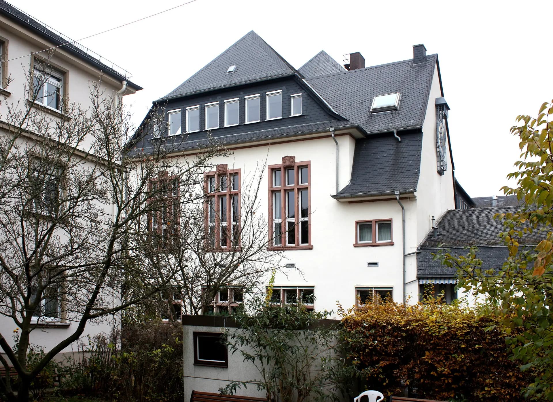 Altbau der Ziehenschule in Frankfurt Eschersheim