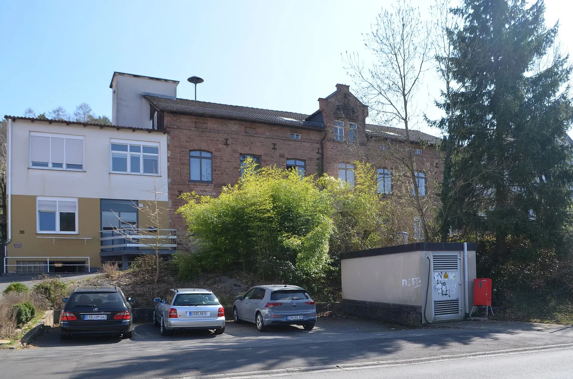 Ehemalige Zigarrenfabrik in der Friedrich-Ebert-Straße in Bad König