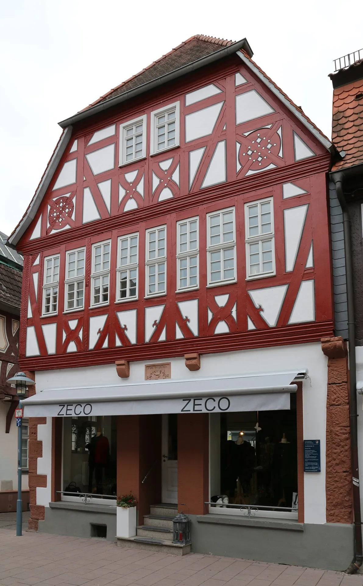 Fachwerkhaus Zuckerstraße 15 in Dieburg
