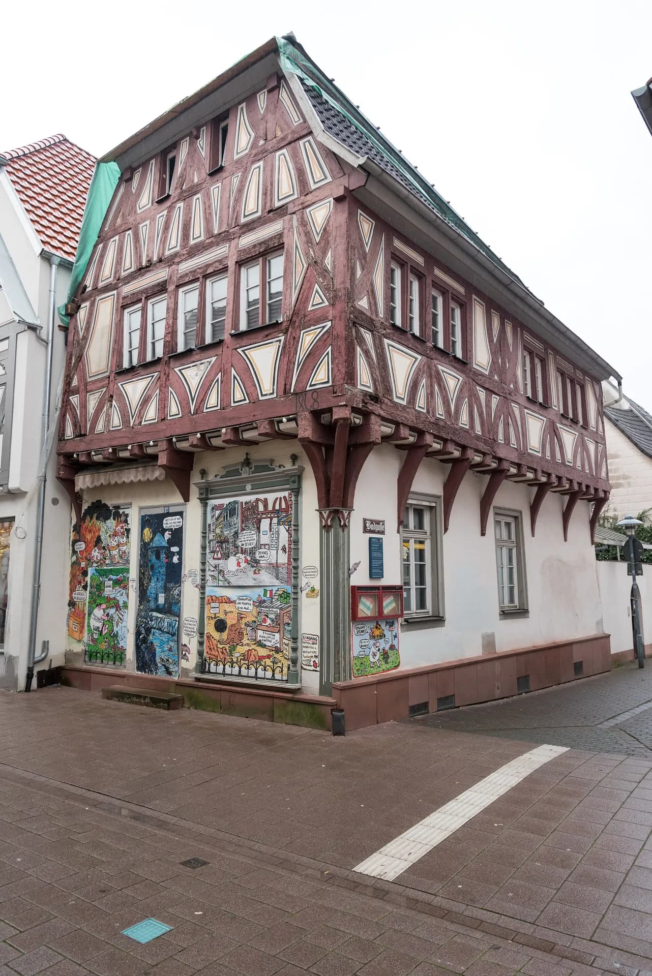 Eckhaus Zuckerstraße 17 in Dieburg