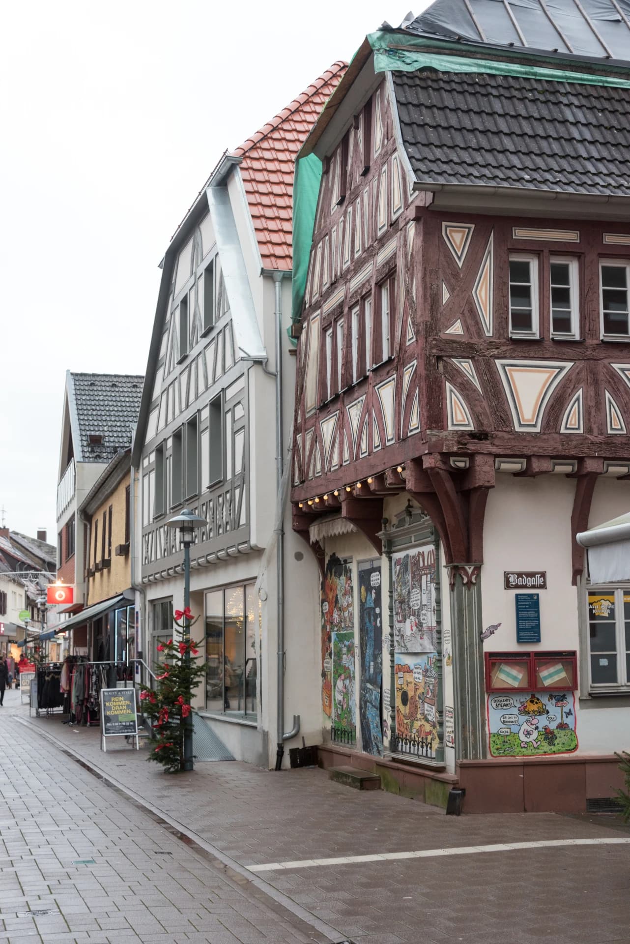 Fachwerkhäuser Zuckerstraße 19 und 17 in Dieburg