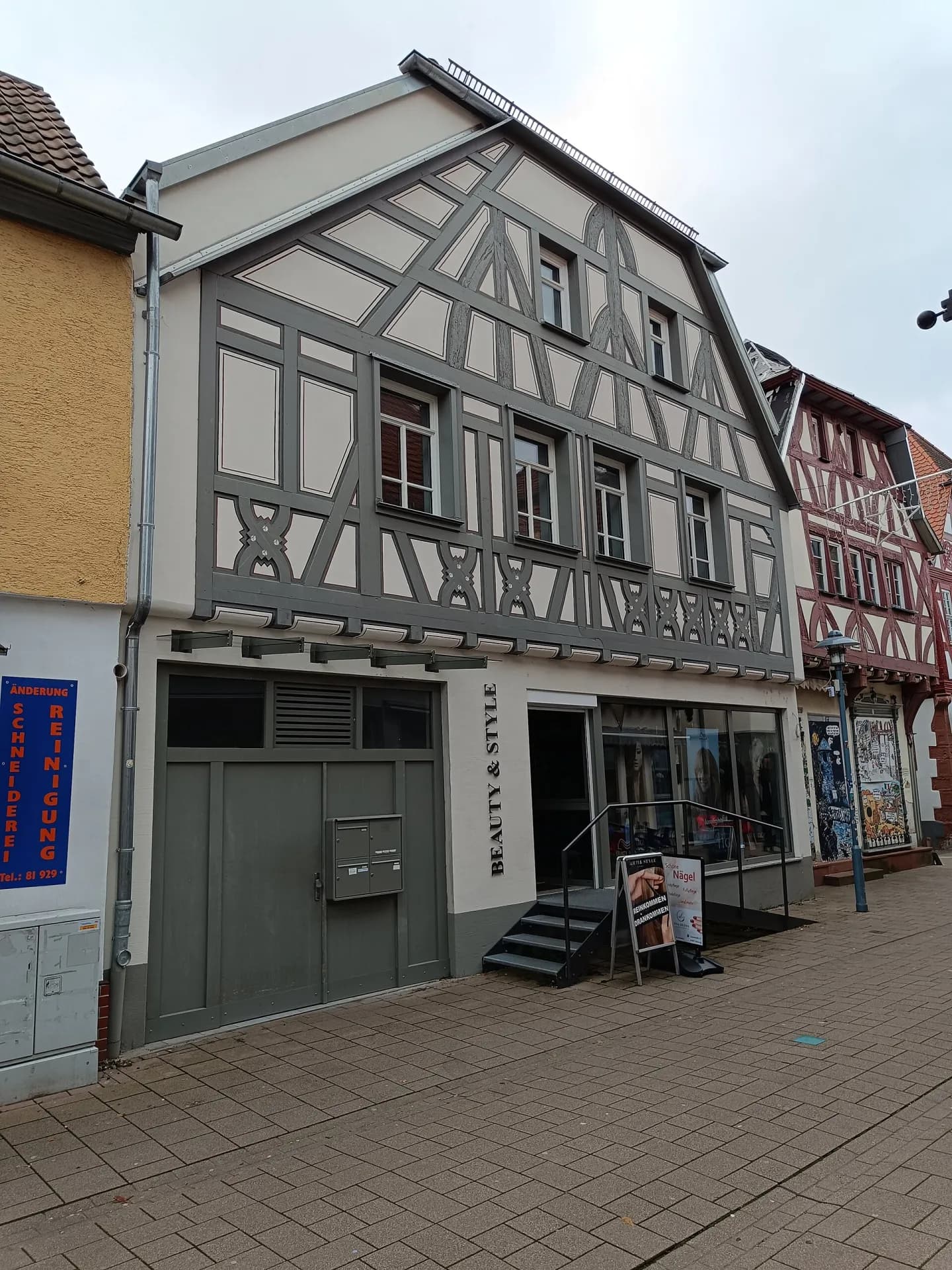 Giebelfassade Zuckerstraße 19 in Dieburg