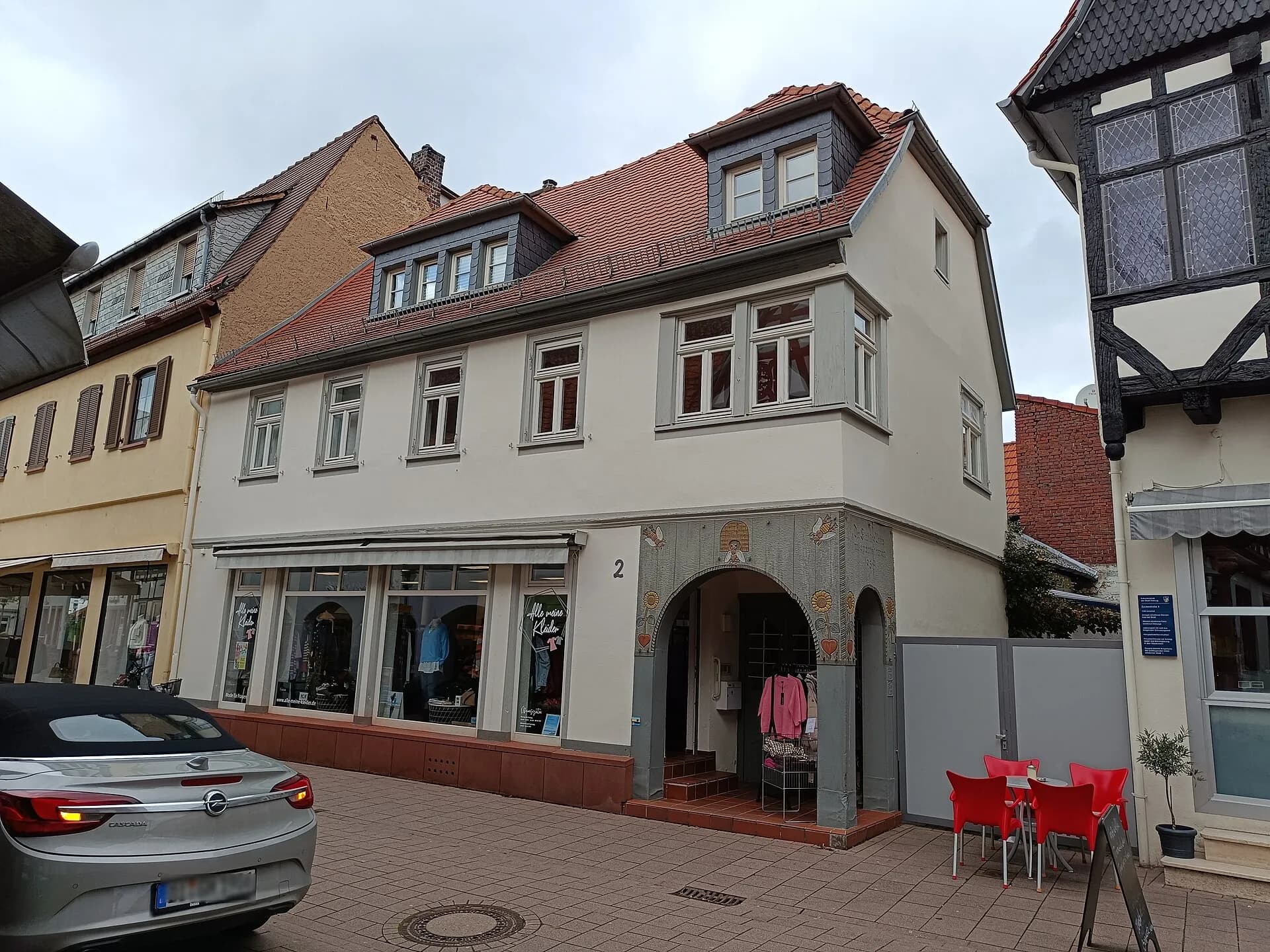 Wohn- und Geschäftshaus Zuckerstraße 2 in Dieburg